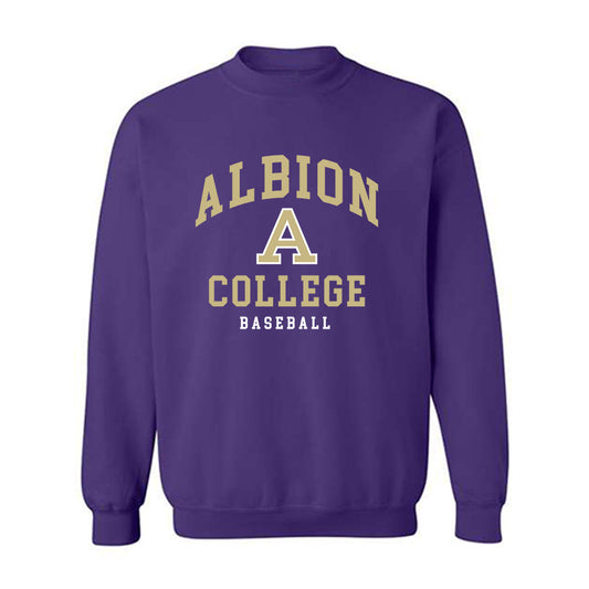 Albion - NCAA Baseball : Alex DeFinis - Classic Shersey Crewneck Sweatshirt-0