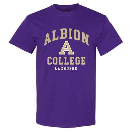 Albion - NCAA Men's Lacrosse : Jayden Sloan - Classic Shersey T-Shirt-0