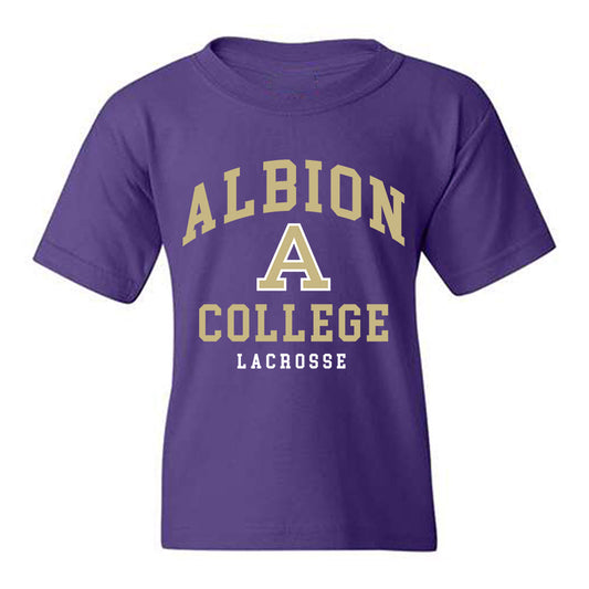 Albion - NCAA Men's Lacrosse : Jayden Sloan - Classic Shersey Youth T-Shirt-0