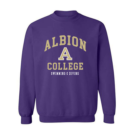 Albion - NCAA Women's Swimming & Diving : Kaitlyn Kreb - Classic Shersey Crewneck Sweatshirt-0
