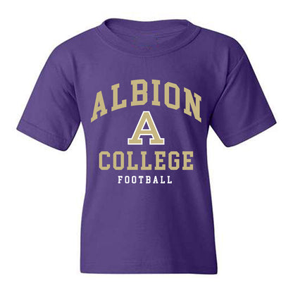 Albion - NCAA Football : Cameron Cropsey - Classic Shersey Youth T-Shirt-0