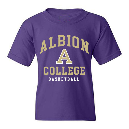 Albion - NCAA Men's Basketball : Dwayne Ray - Classic Shersey Youth T-Shirt-0
