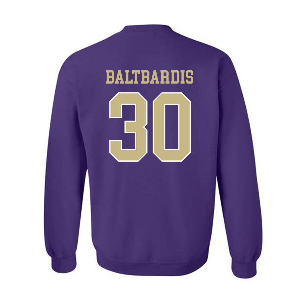 Albion - NCAA Men's Soccer : Otto Baltbardis - Classic Fashion Shersey Crewneck Sweatshirt-1