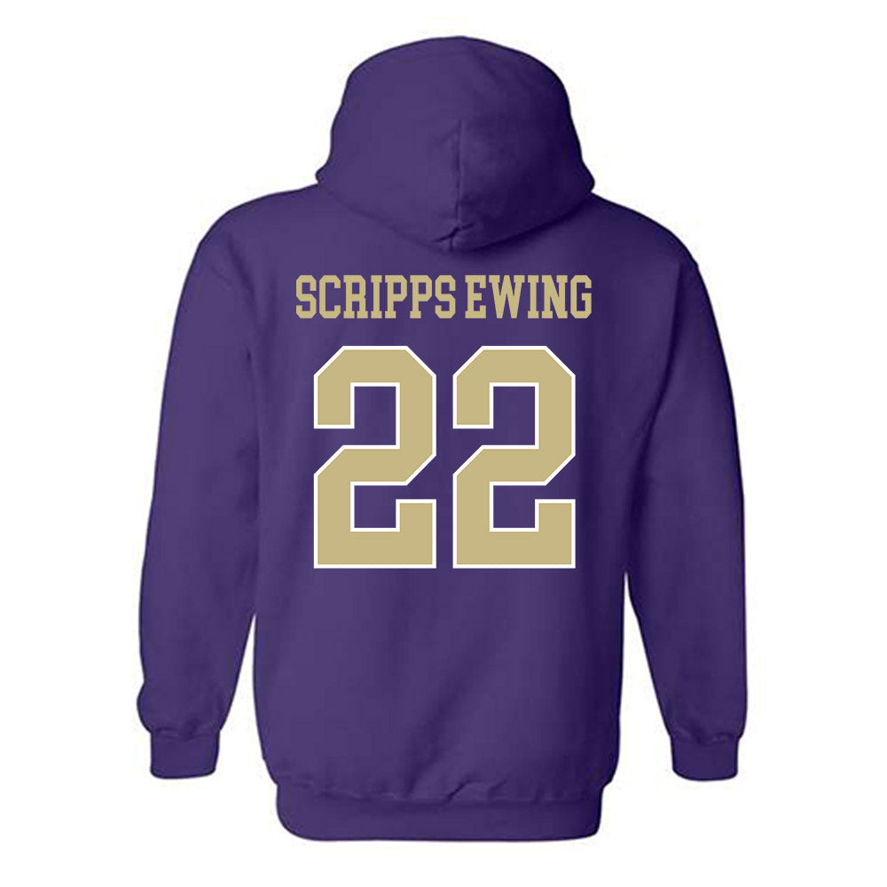 Albion - NCAA Men's Soccer : Connor Scripps Ewing - Classic Fashion Shersey Hooded Sweatshirt-1