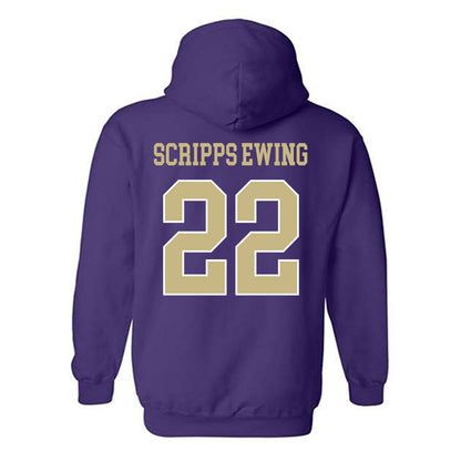 Albion - NCAA Men's Soccer : Connor Scripps Ewing - Classic Fashion Shersey Hooded Sweatshirt-1