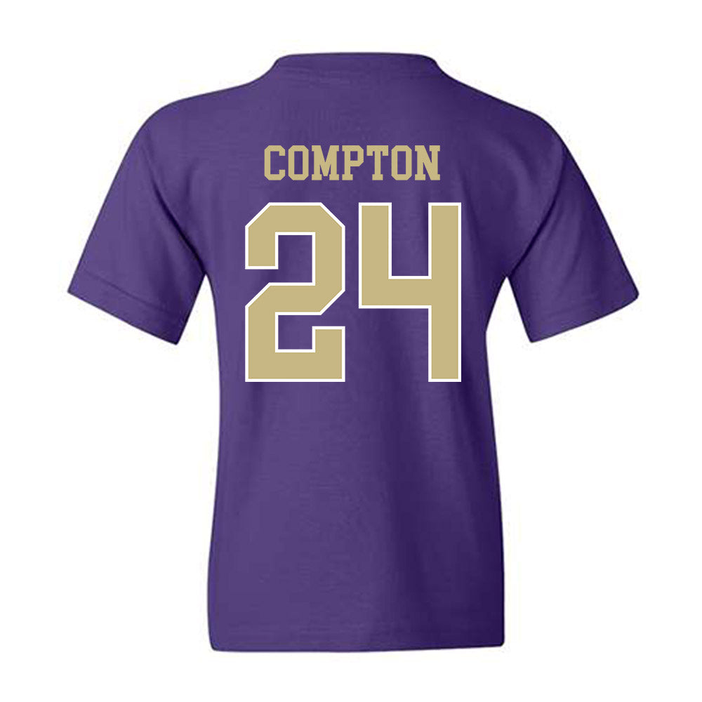 Albion - NCAA Men's Lacrosse : Matthew Compton - Classic Fashion Shersey Youth T-Shirt-1