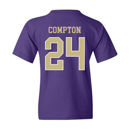 Albion - NCAA Men's Lacrosse : Matthew Compton - Classic Fashion Shersey Youth T-Shirt-1