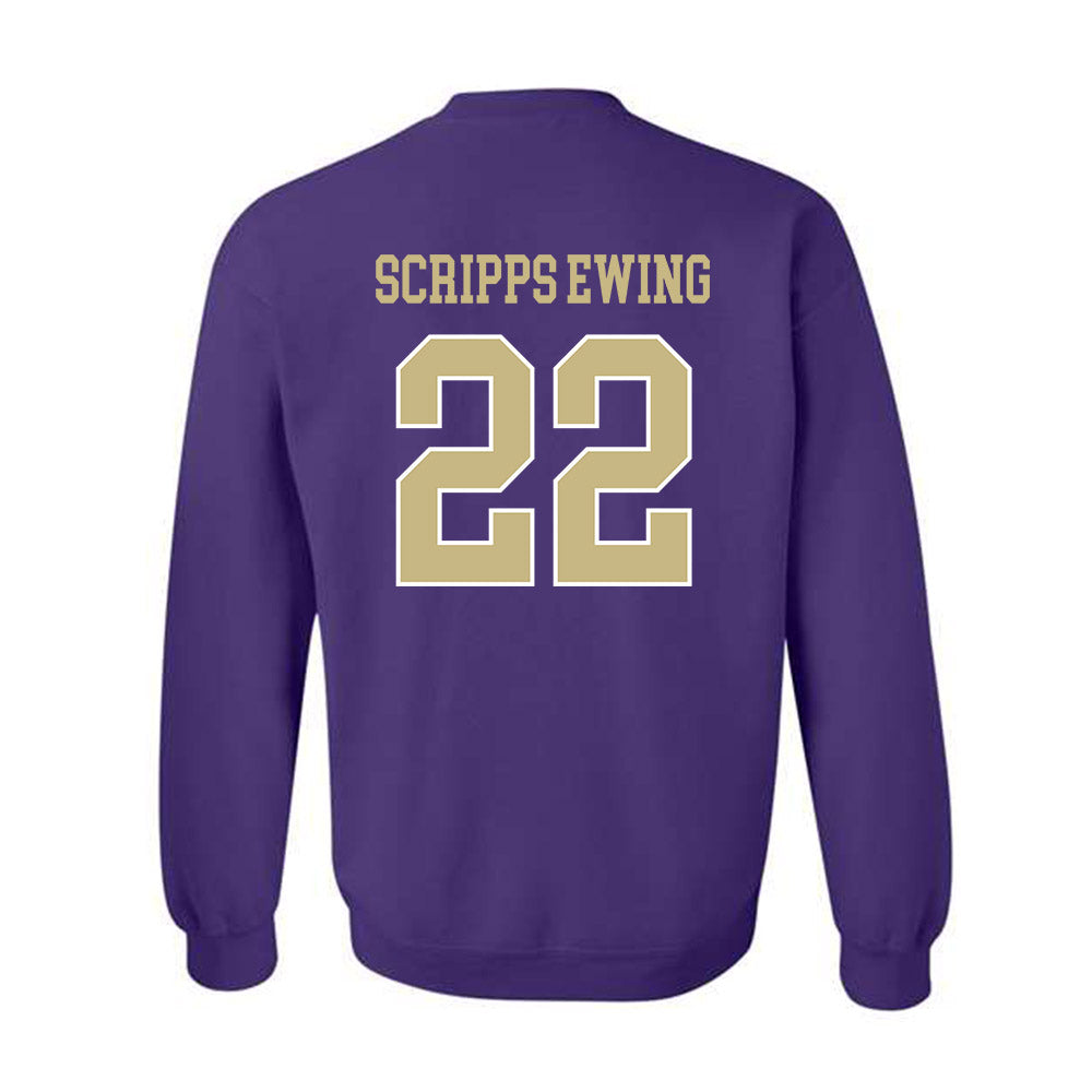 Albion - NCAA Men's Soccer : Connor Scripps Ewing - Classic Fashion Shersey Crewneck Sweatshirt-1