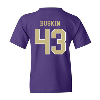 Albion - NCAA Football : Dj Buskin - Classic Fashion Shersey Youth T-Shirt-1