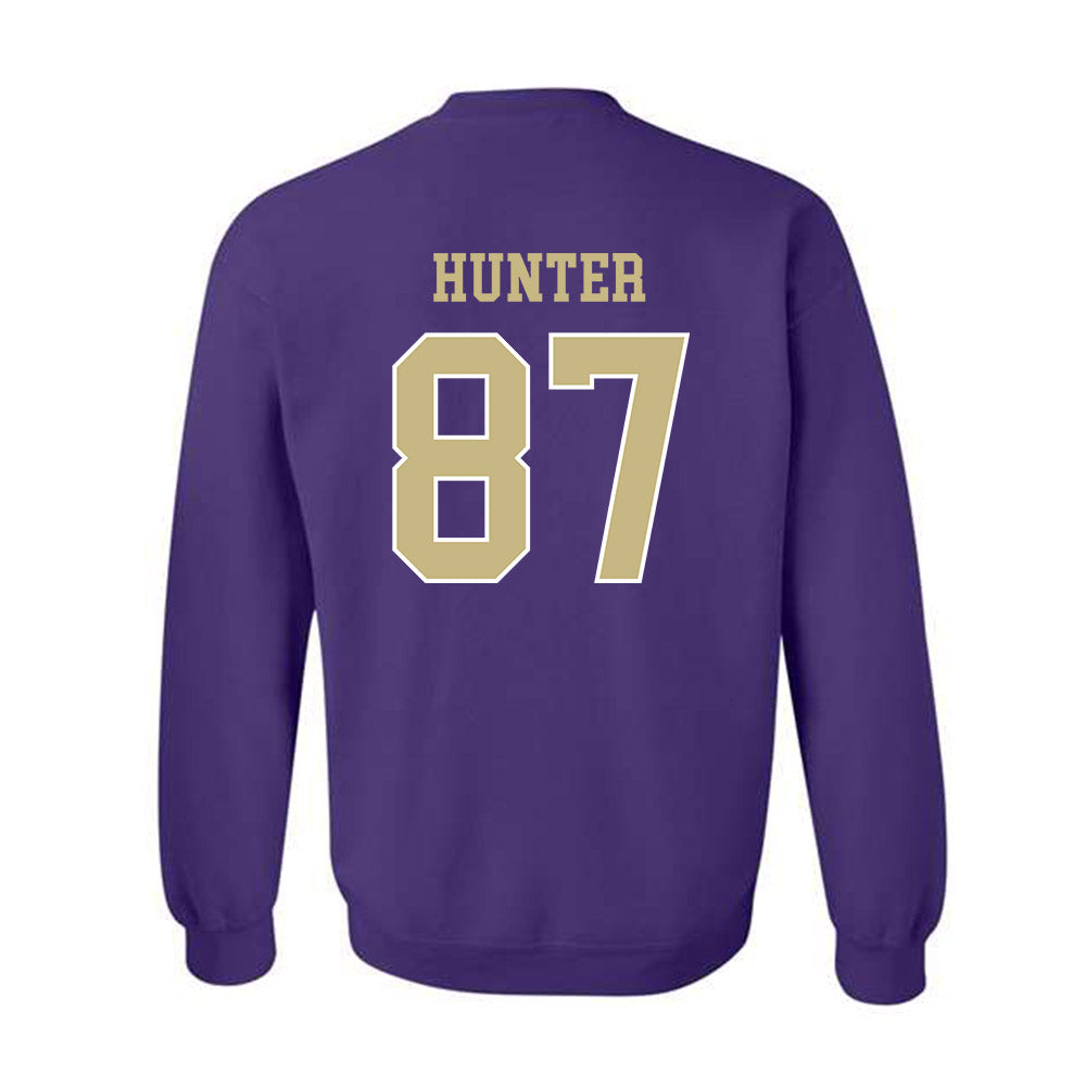 Albion - NCAA Football : Amarr Hunter - Classic Fashion Shersey Crewneck Sweatshirt-1