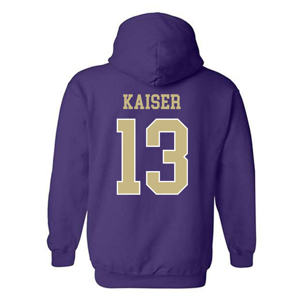 Albion - NCAA Men's Soccer : Diego Kaiser - Classic Fashion Shersey Hooded Sweatshirt-1
