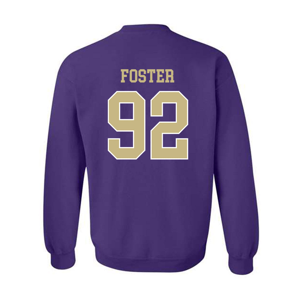 Albion - NCAA Football : Jayvon Foster - Classic Fashion Shersey Crewneck Sweatshirt-1