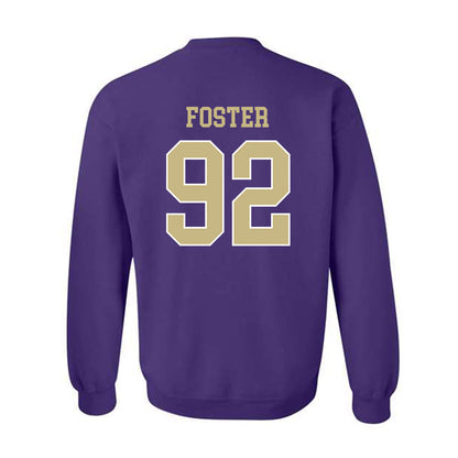 Albion - NCAA Football : Jayvon Foster - Classic Fashion Shersey Crewneck Sweatshirt-1