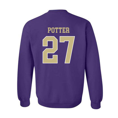 Albion - NCAA Football : Jayden Potter - Classic Fashion Shersey Crewneck Sweatshirt-1