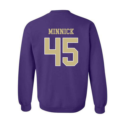 Albion - NCAA Football : Frank Minnick - Classic Fashion Shersey Crewneck Sweatshirt-1
