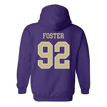 Albion - NCAA Football : Jayvon Foster - Classic Fashion Shersey Hooded Sweatshirt-1