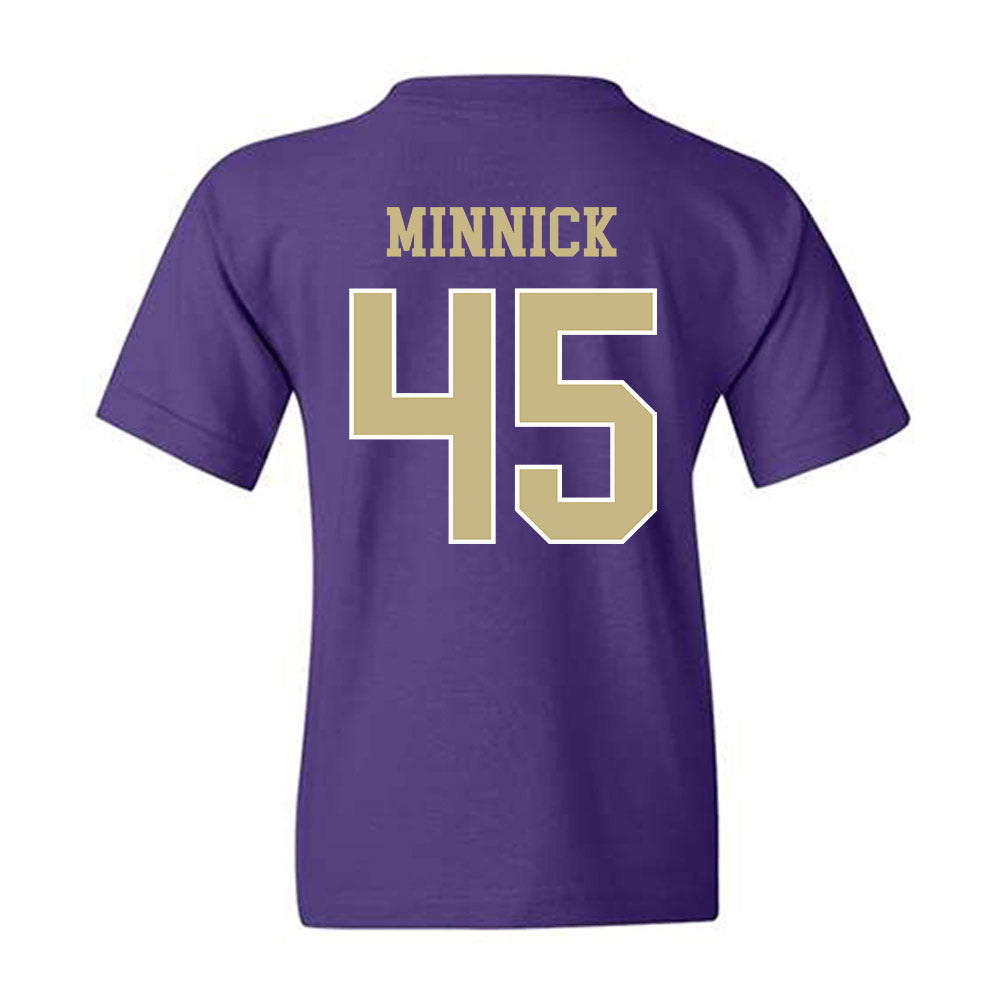 Albion - NCAA Football : Frank Minnick - Classic Fashion Shersey Youth T-Shirt-1