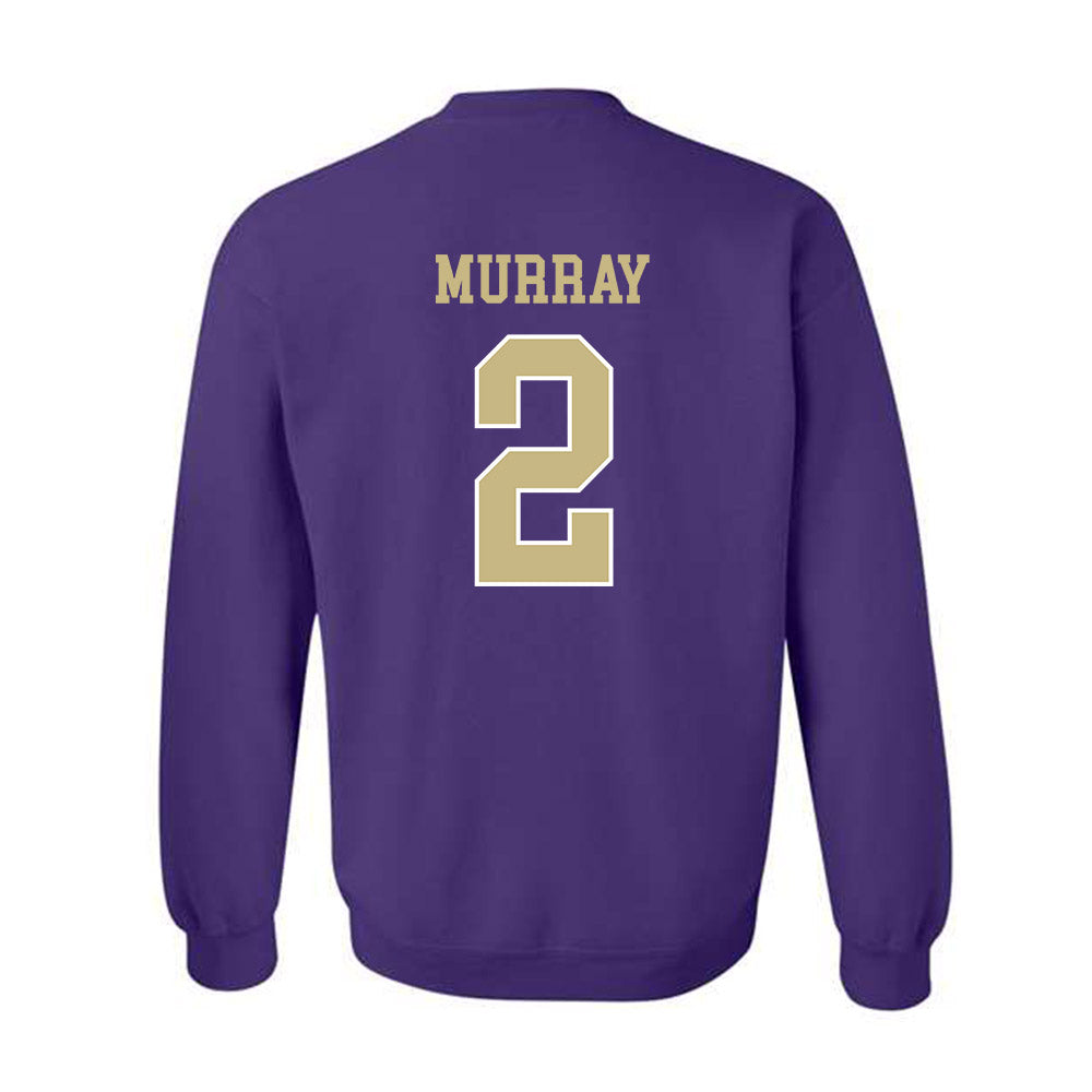 Albion - NCAA Football : Ali Murray - Classic Fashion Shersey Crewneck Sweatshirt-1