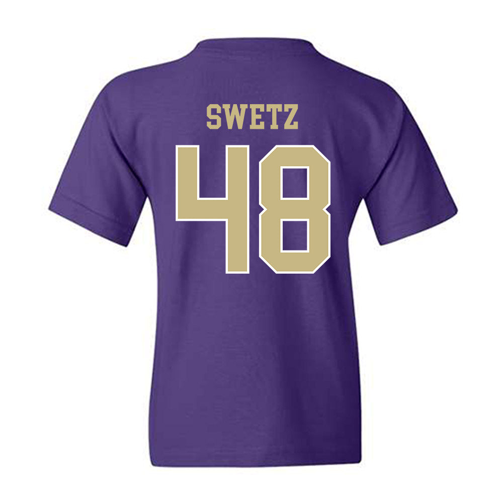 Albion - NCAA Football : Landen Swetz - Classic Fashion Shersey Youth T-Shirt-1
