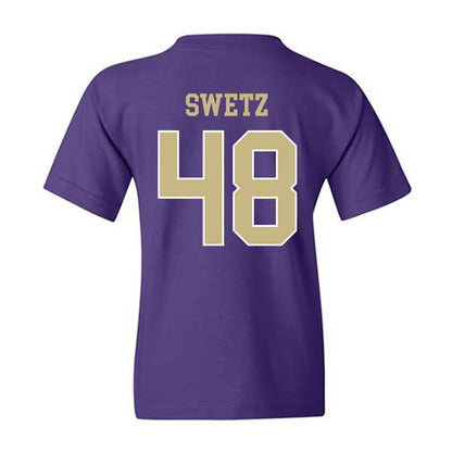 Albion - NCAA Football : Landen Swetz - Classic Fashion Shersey Youth T-Shirt-1