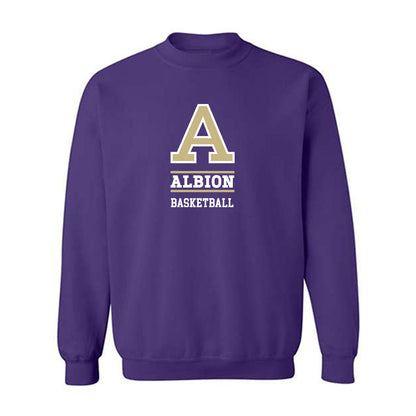 Albion - NCAA Men's Basketball : Dwayne Ray - Classic Fashion Shersey Crewneck Sweatshirt-0