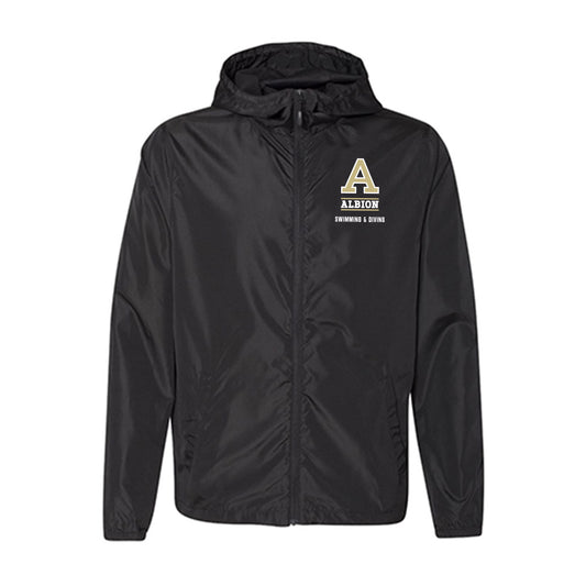 Albion - NCAA Men's Swimming & Diving : Cameron Thompson - Windbreaker-0