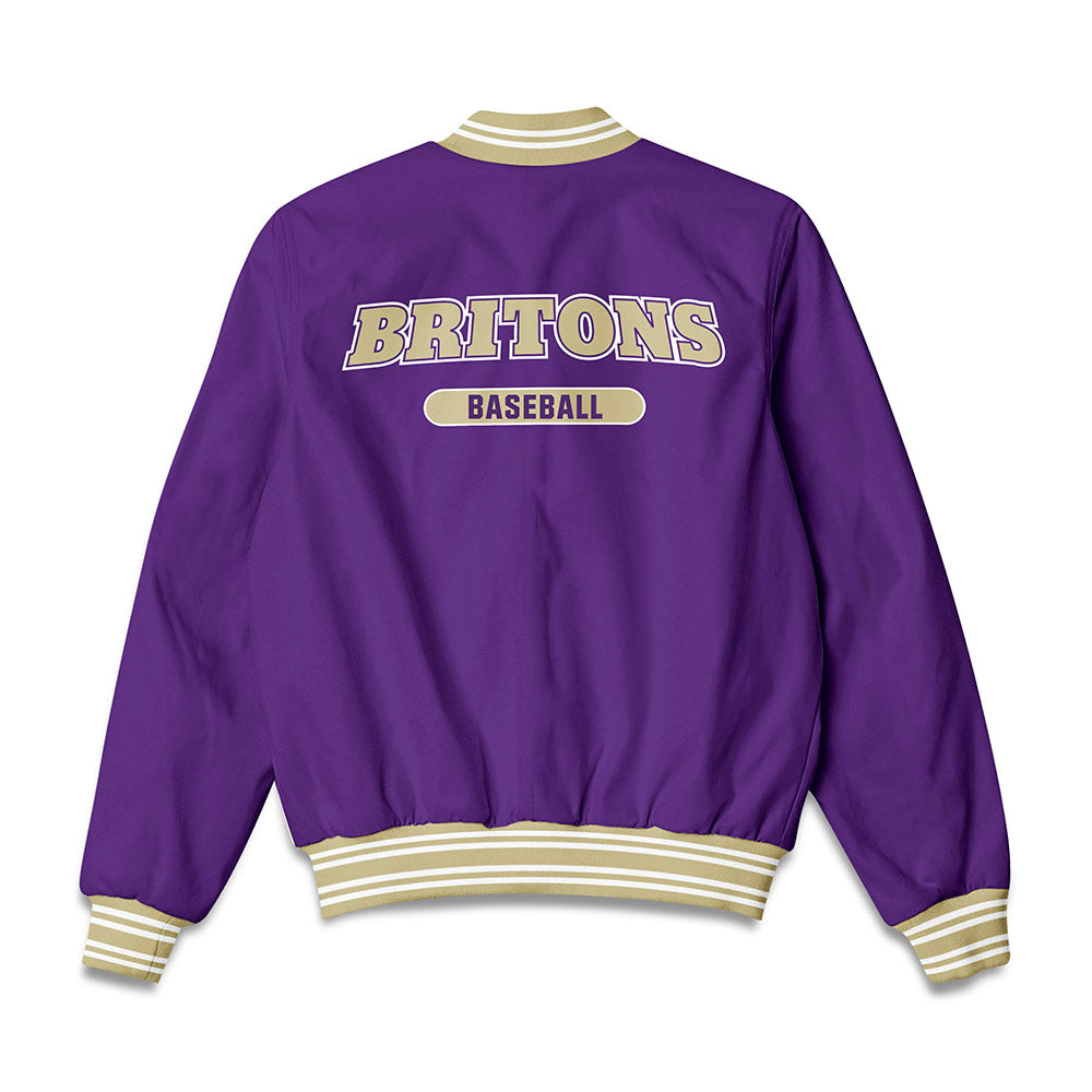 Albion - NCAA Baseball : Tyler Bronczyk - Bomber Jacket-1