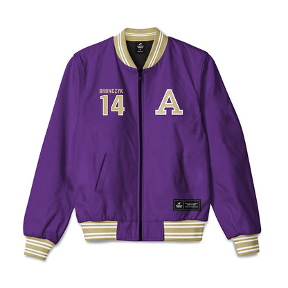 Albion - NCAA Baseball : Tyler Bronczyk - Bomber Jacket-0