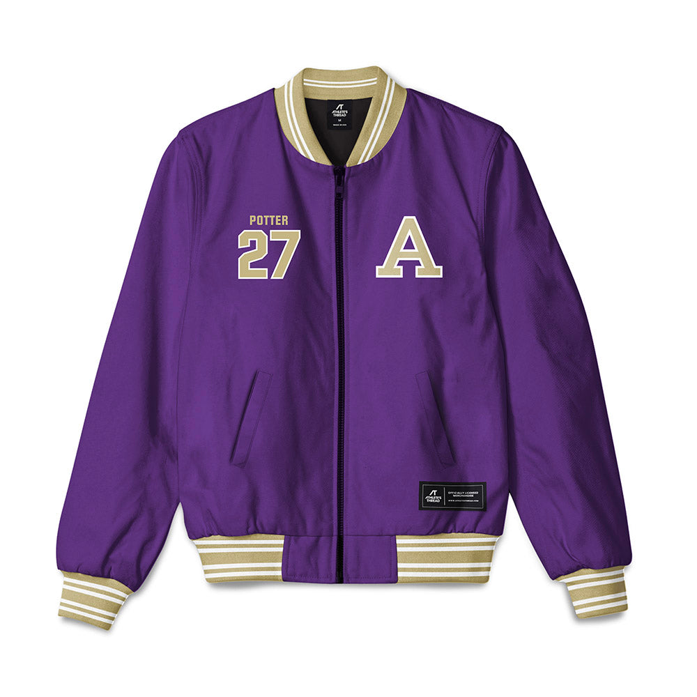 Albion - NCAA Football : Jayden Potter - Bomber Jacket-0