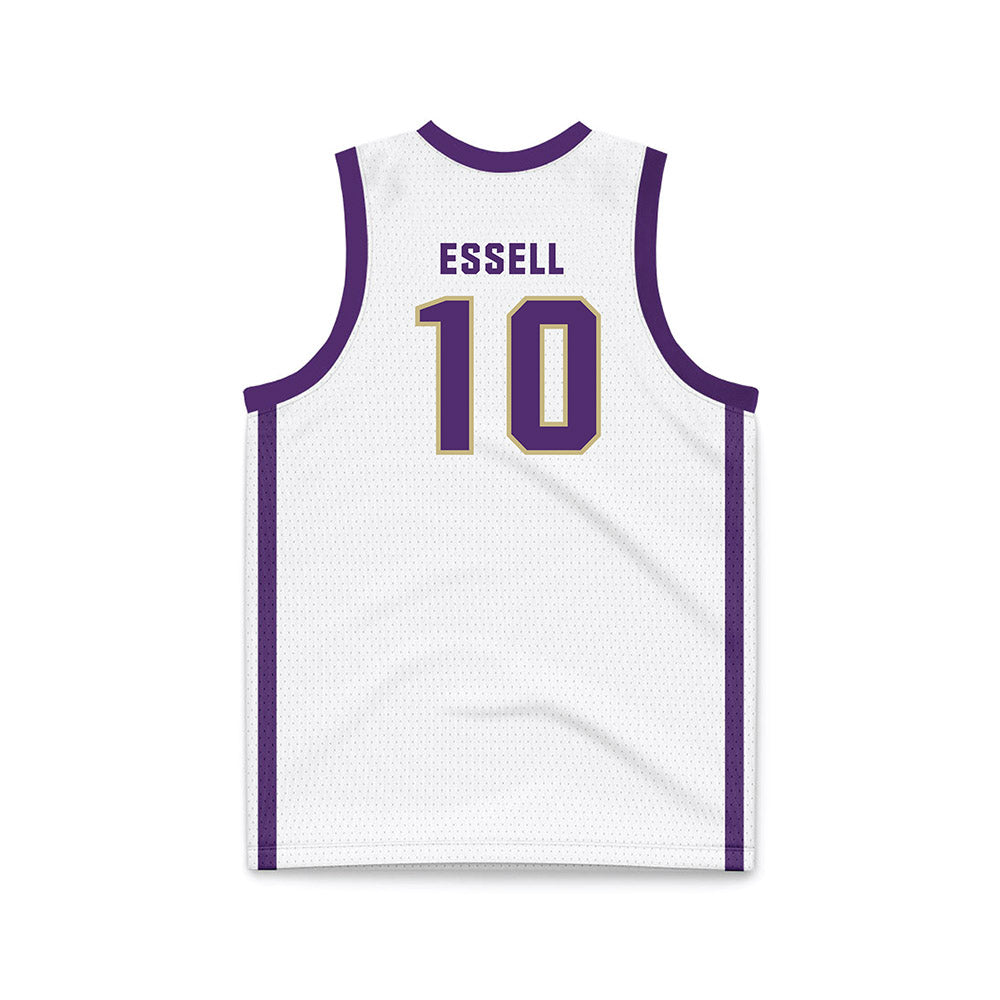 Albion - NCAA Men's Basketball : Cameron Essell - White Basketball Jersey-1