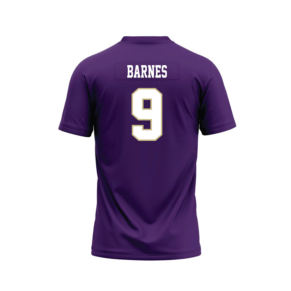 Albion - NCAA Football : LeAndre Barnes - Purple Football Jersey-1