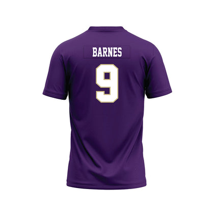 Albion - NCAA Football : LeAndre Barnes - Purple Football Jersey-1