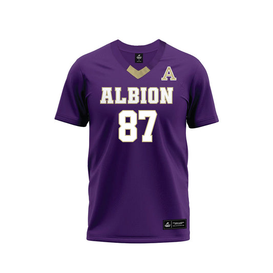 Albion - NCAA Football : Amarr Hunter - Purple Football Jersey-0