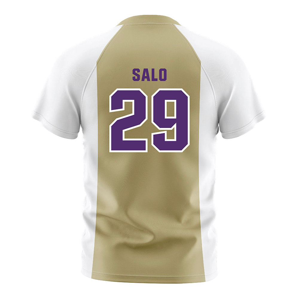 Albion - NCAA Women's Soccer : Chloe Salo - White Soccer Jersey-1