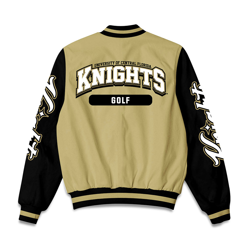 Central Florida - NCAA Men's Golf : Chase Haygood - Bomber Jacket-1