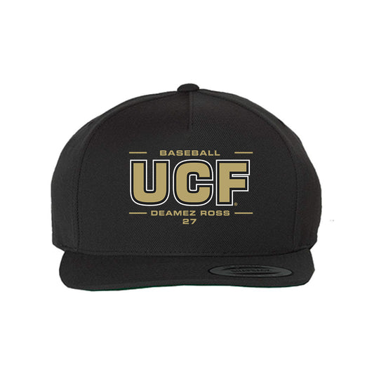 Central Florida - NCAA Baseball : DeAmez Ross - Snapback Hat-0