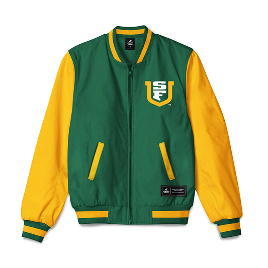 USFCA - NCAA Men's Golf : Theo Anderson - Bomber Jacket-0