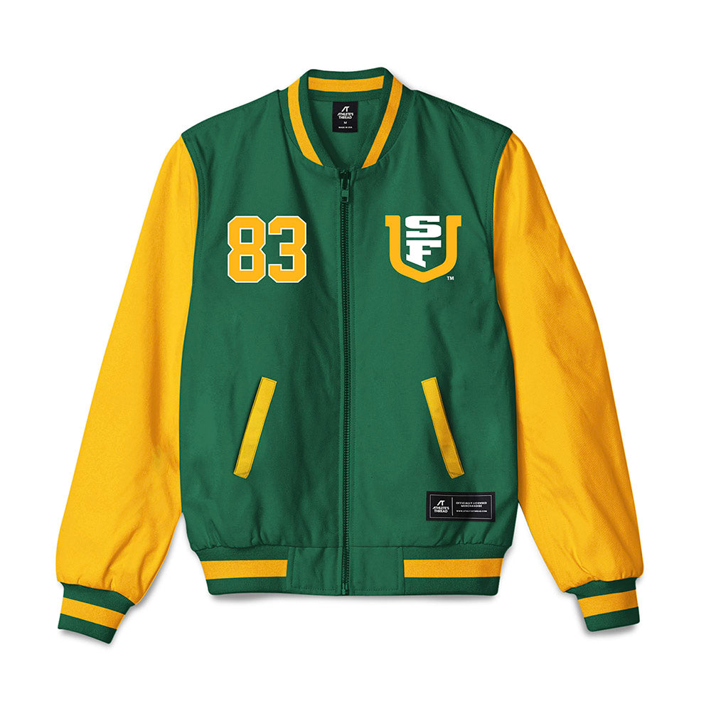 USFCA - NCAA Baseball : Zack Ramppen - Bomber Jacket-0