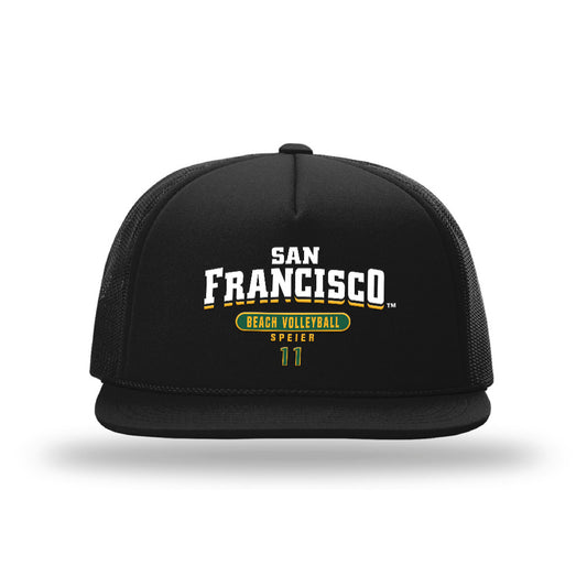 USFCA - NCAA Beach Volleyball : Lucy Speier - Foamie Trucker Cap-0