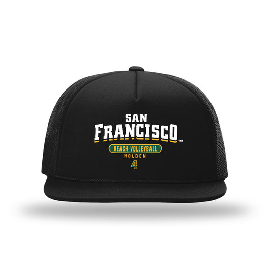 USFCA - NCAA Beach Volleyball : Makenzie Holden - Foamie Trucker Cap-0