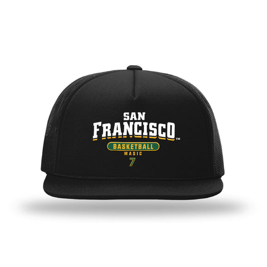USFCA - NCAA Men's Basketball : Vukasin Masic - Foamie Trucker Cap-0