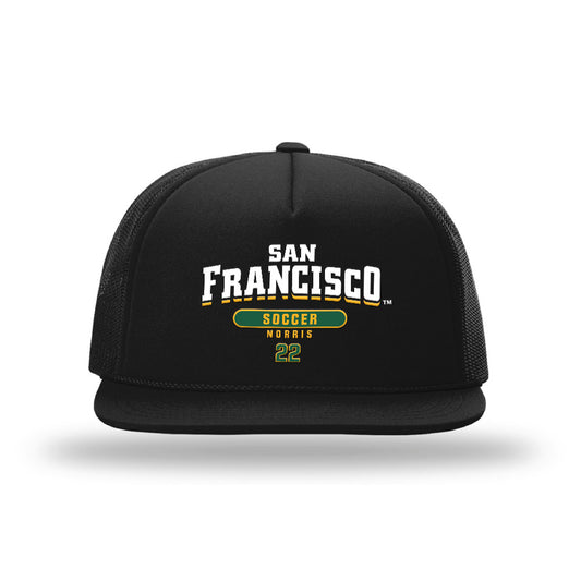 USFCA - NCAA Men's Soccer : Ben Norris - Foamie Trucker Cap-0