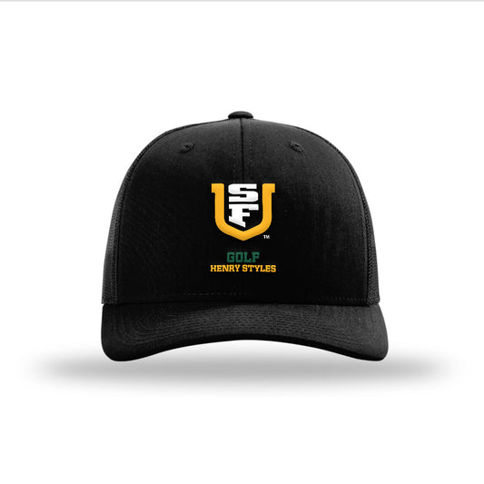 USFCA - NCAA Men's Golf : Henry Styles - Snapback Trucker Hat-0
