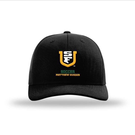 USFCA - NCAA Men's Soccer : Matthew Duggan - Snapback Trucker Hat-0