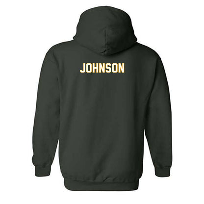 USFCA - NCAA Men's Cross Country : Herbie Johnson - Classic Shersey Hooded Sweatshirt-1