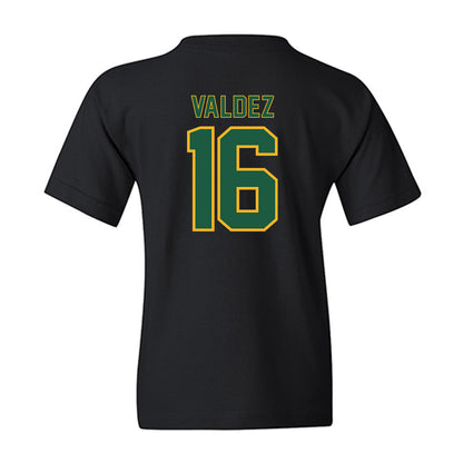 USFCA - NCAA Baseball : Adrian Valdez - Classic Shersey Youth T-Shirt-1