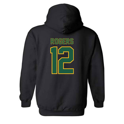 USFCA - NCAA Baseball : TJ Rogers - Classic Shersey Hooded Sweatshirt-1