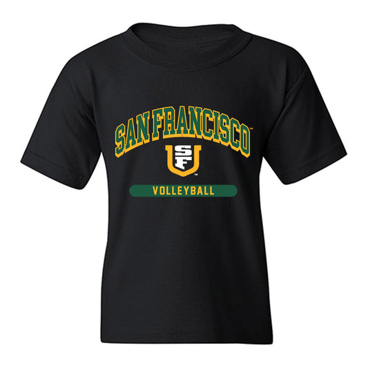 USFCA - NCAA Women's Volleyball : Hokulani Perez - Classic Shersey Youth T-Shirt-0