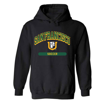 USFCA - NCAA Men's Soccer : Marco Trufelli-Smith - Classic Shersey Hooded Sweatshirt-0