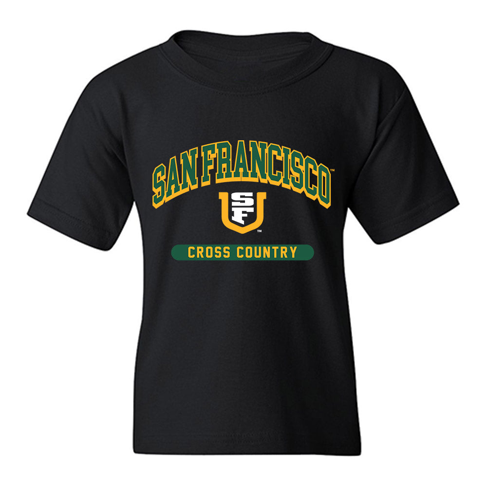 USFCA - NCAA Men's Cross Country : Enzo Queirolo - Classic Shersey Youth T-Shirt-0